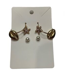 Beach themed earring set